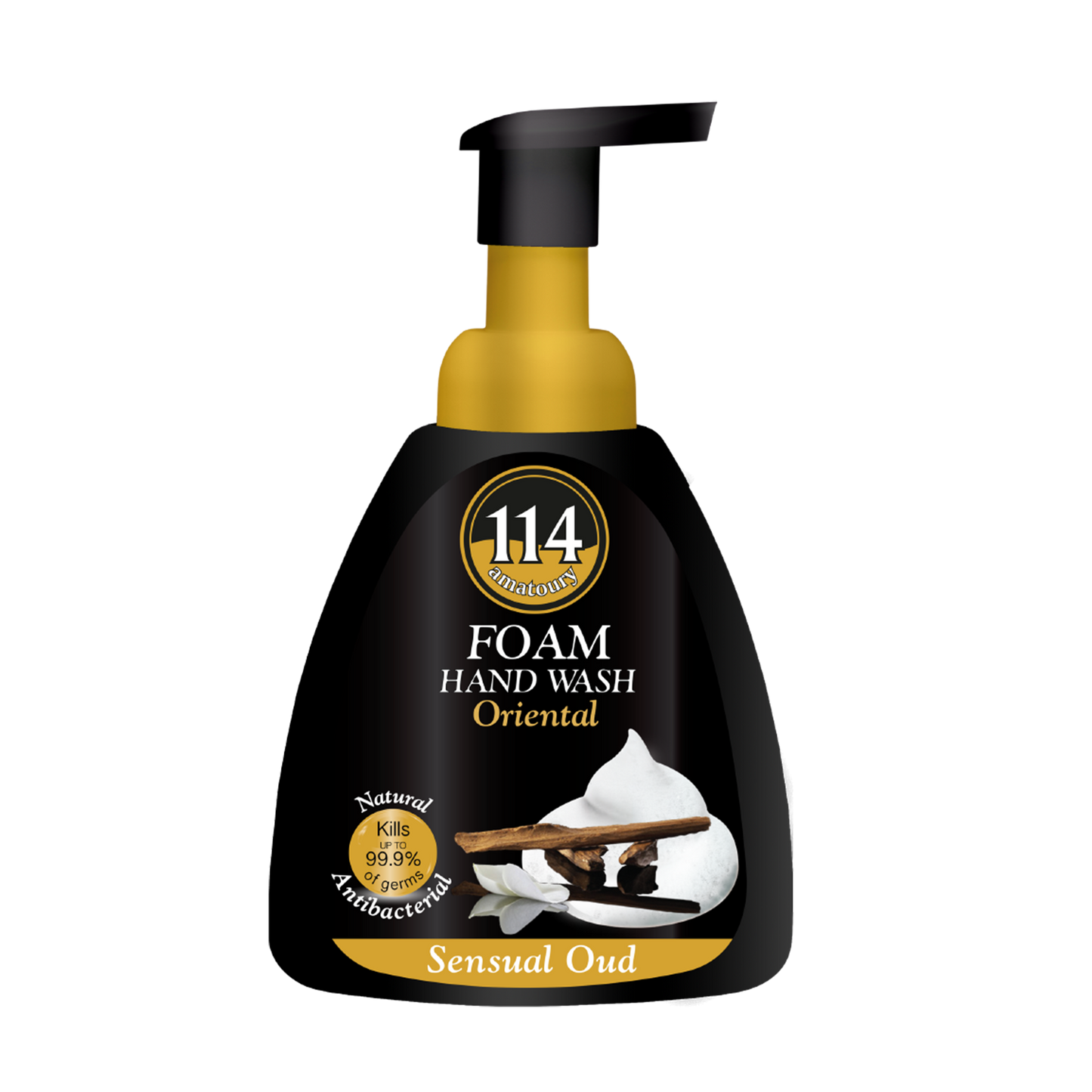 114 Hand Wash Mousse - Oriental Sensual Oud 400mL