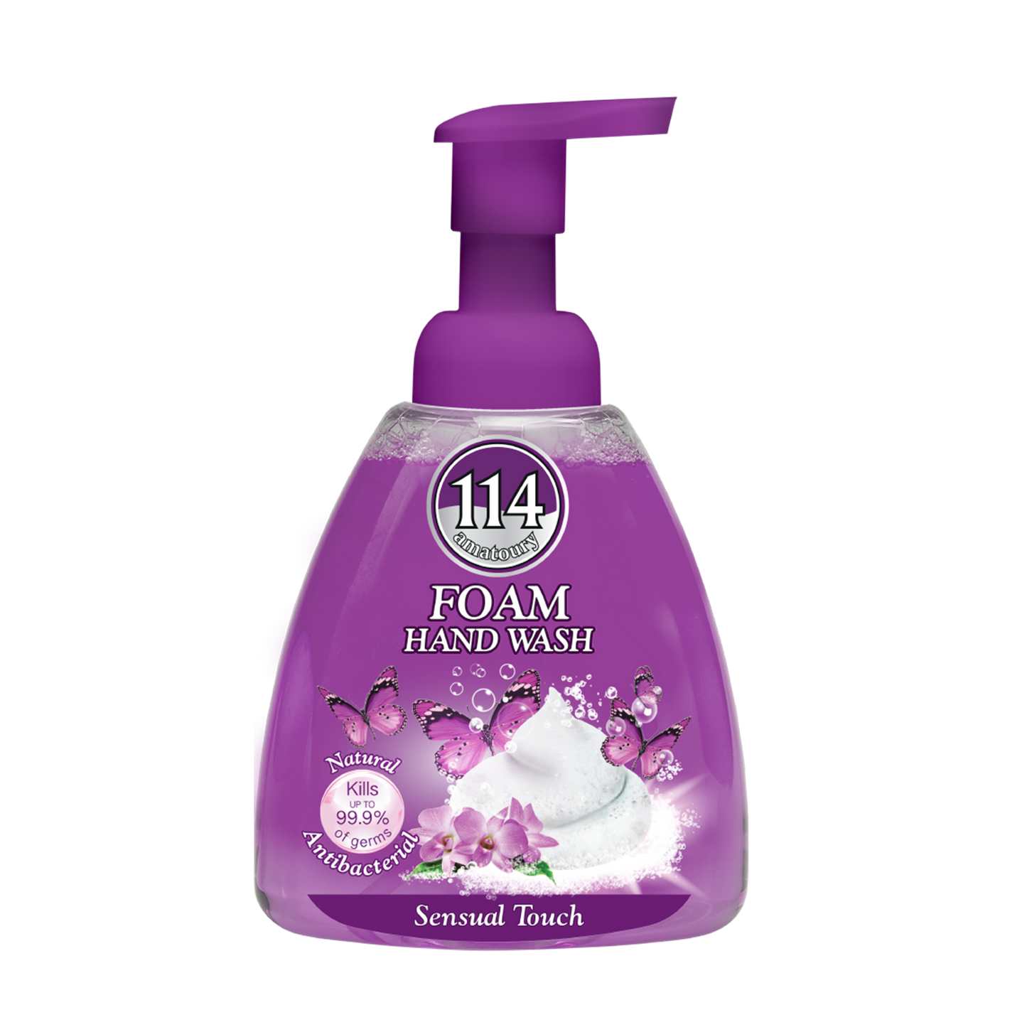 114 Hand wash Mousse - Sensual Touch 400mL