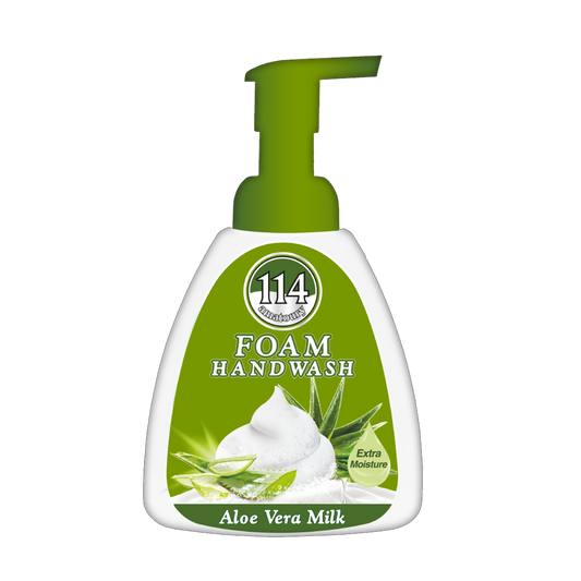 114 Hand Wash Mousse - Aloe Vera Milk