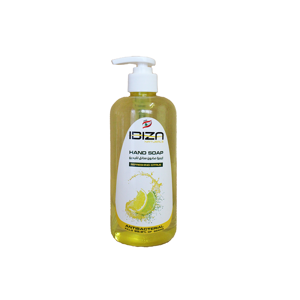 IBIZA Hand Soap - Refreshing Citrus 500mL