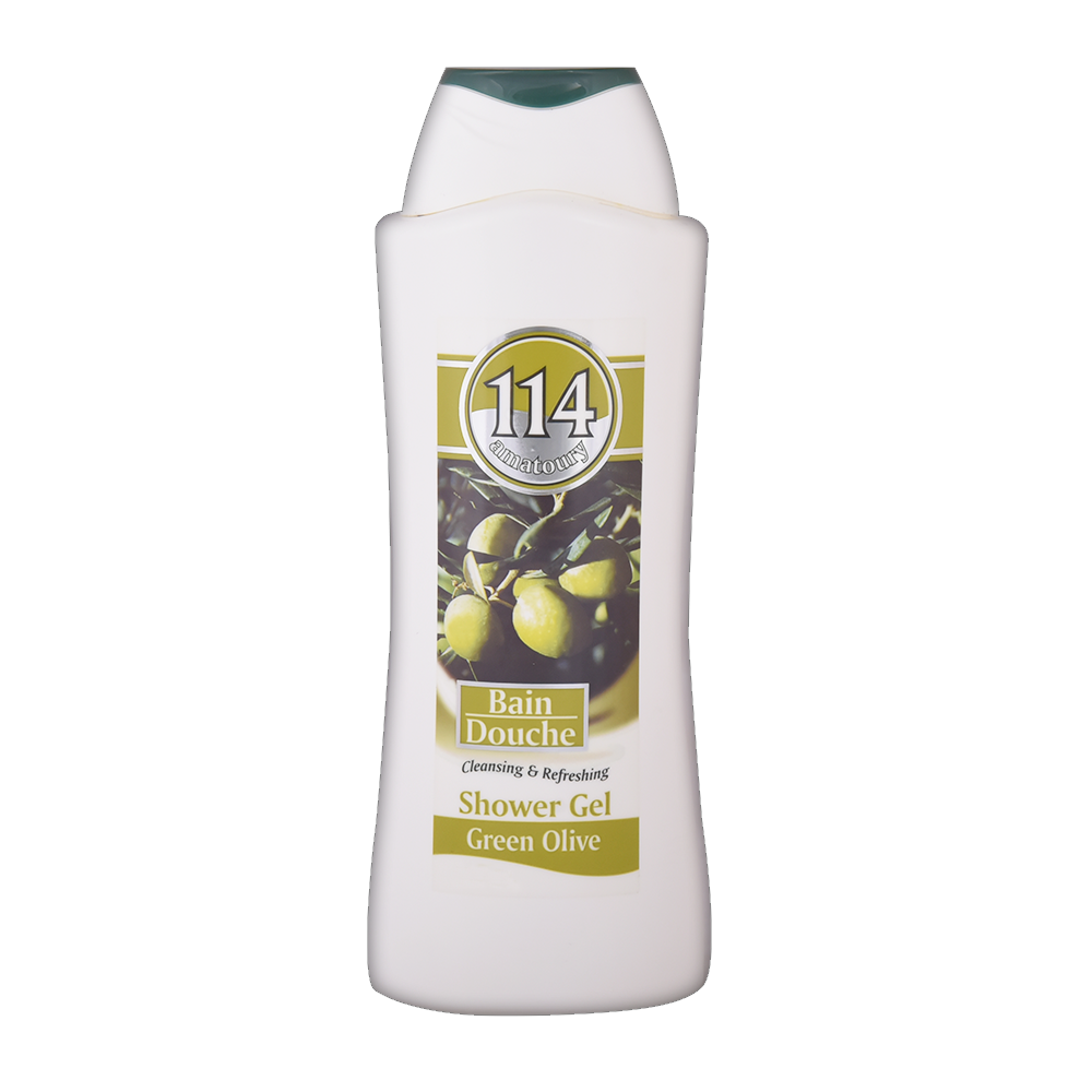 114 Shower Gel - Green Olive 650mL