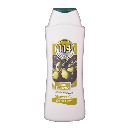 114 Shower Gel - Green Olive 650mL