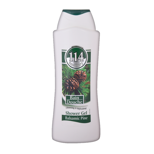 114 Shower Gel - Balsamic Pine 650mL