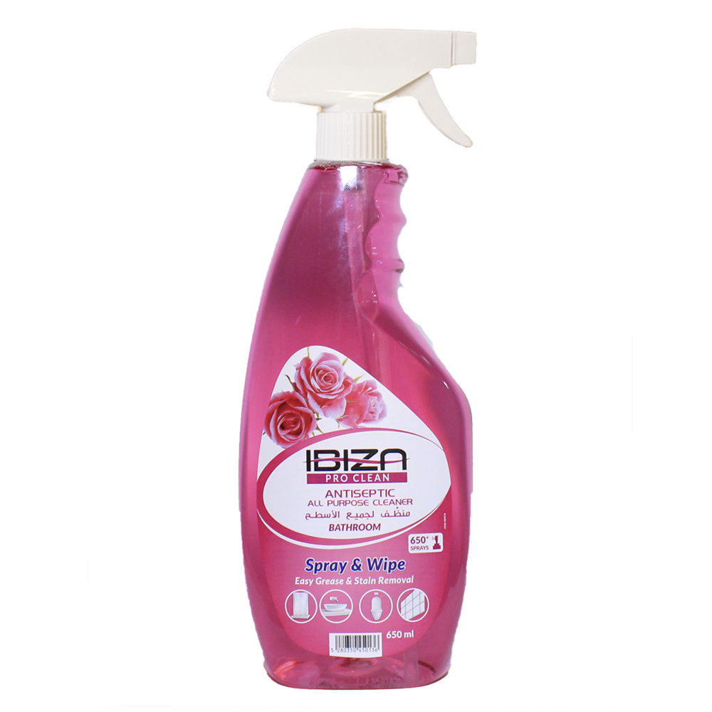 IBIZA Pro Clean - All Purpose Cleaner for bathroom - Flower 650mL