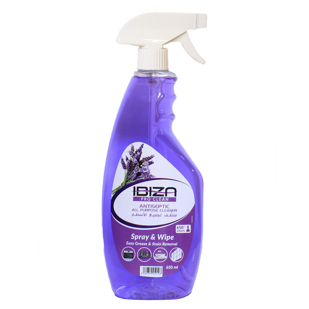 IBIZA Pro Clean - All Purpose Cleaner for all type - Lavender 650mL