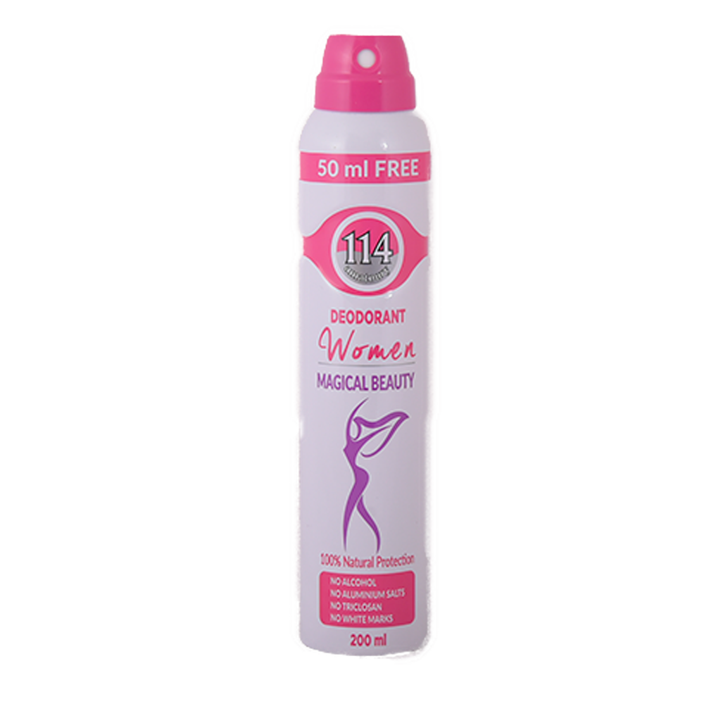 114 Woman Deodorant - Magical Beauty 200mL