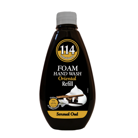 Refill 114 Hand Wash Mousse - Oriental Sensual Oud 300mL