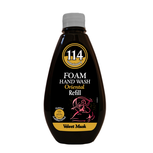 Refill 114 Hand Wash Mousse - Oriental Velvet Musk 300mL